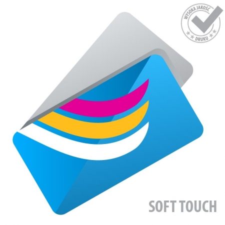Wizytówki Soft Touch